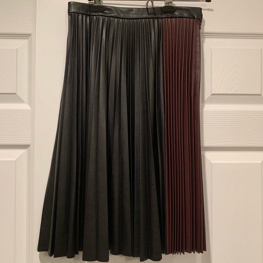 Pleather skirt